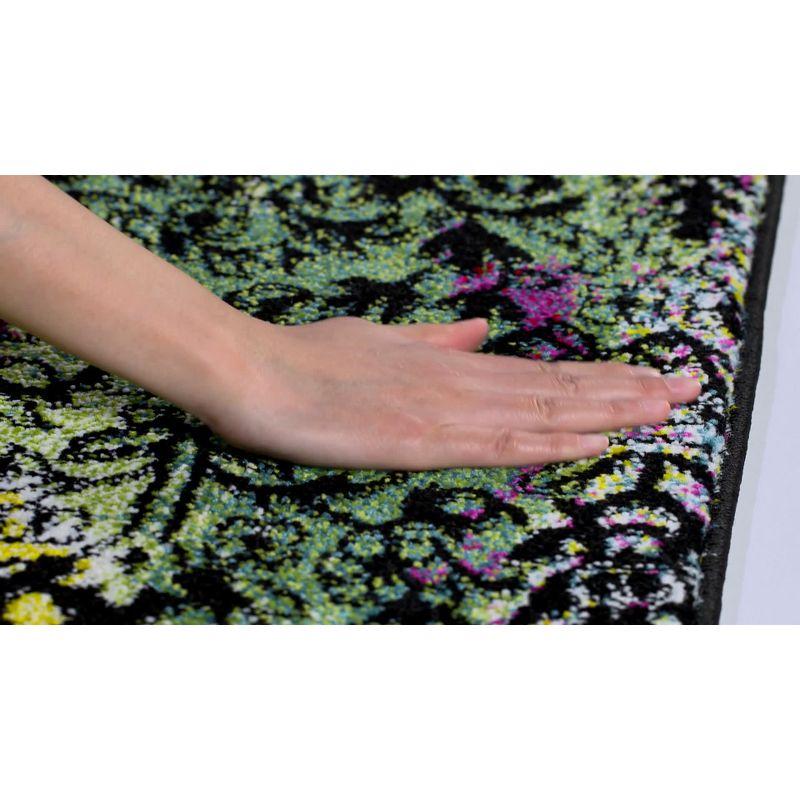 Watercolor WTC673 Power Loomed Indoor Area Rug - Light Yellow/Green - 5'3"x7'6" - Safavieh