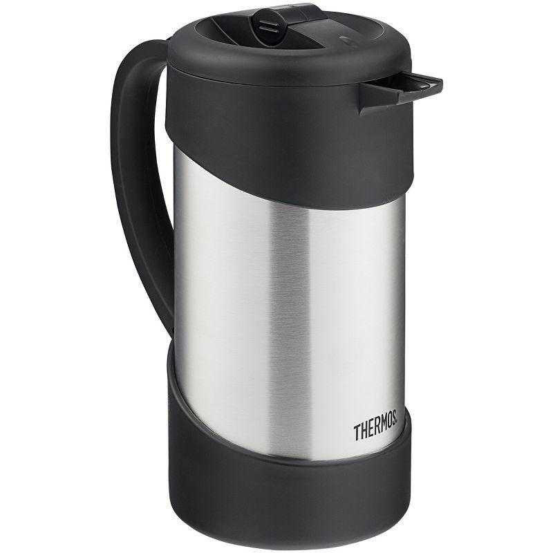 Thermos 34 oz. Insulated Stainless Steel Gourmet Coffee Press - Silver/Black