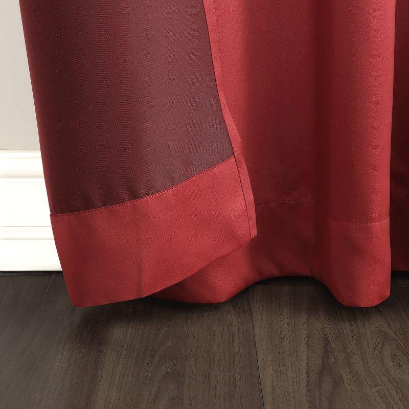 Sun Zero Room Darkening Lazlo Grommet Curtain Panel