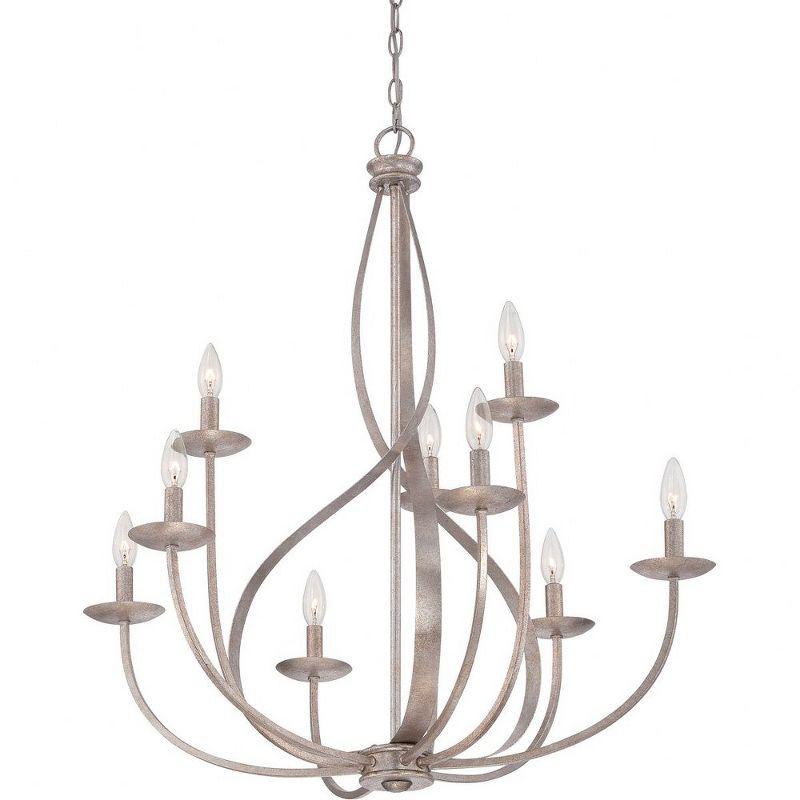 Quoizel Lighting Serenity 9 - Light Chandelier in  Italian Fresco