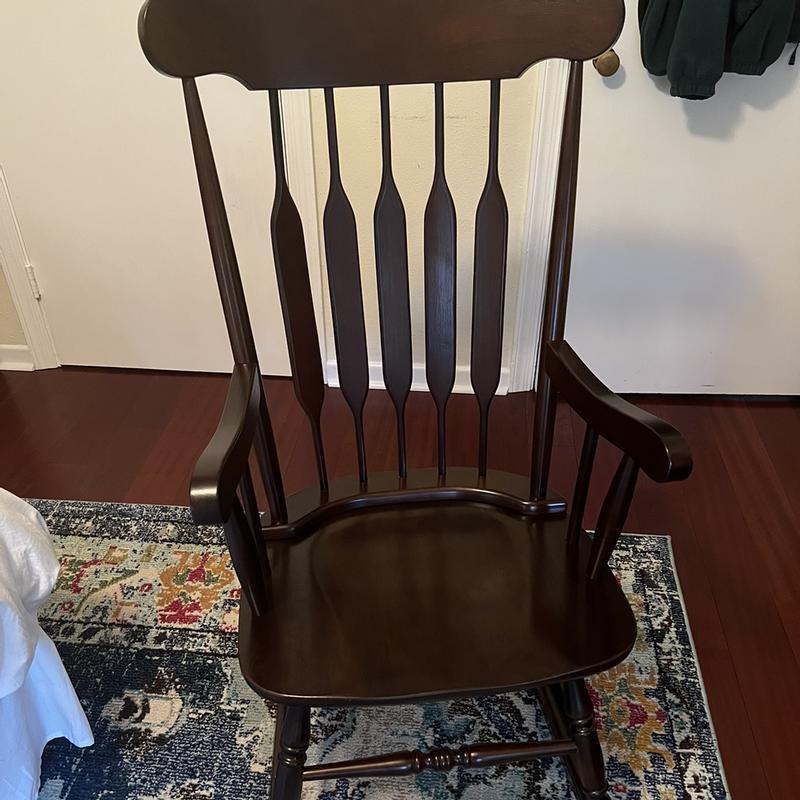 Gift Mark Wooden Adult Rocking Chair