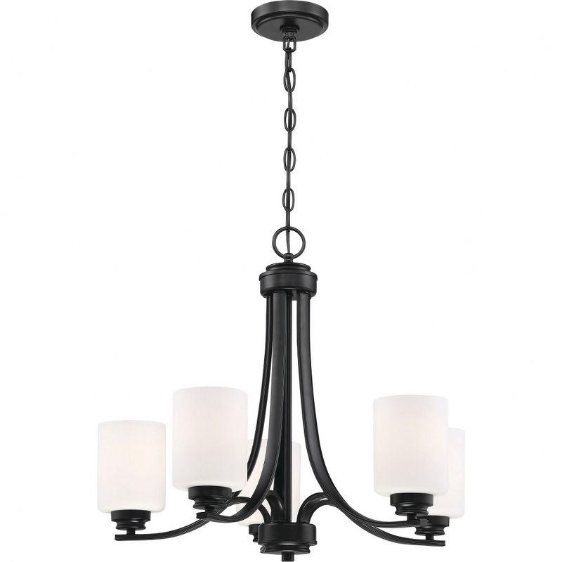 Craftmade Lighting Bolden 5 - Light Chandelier in  Flat Black