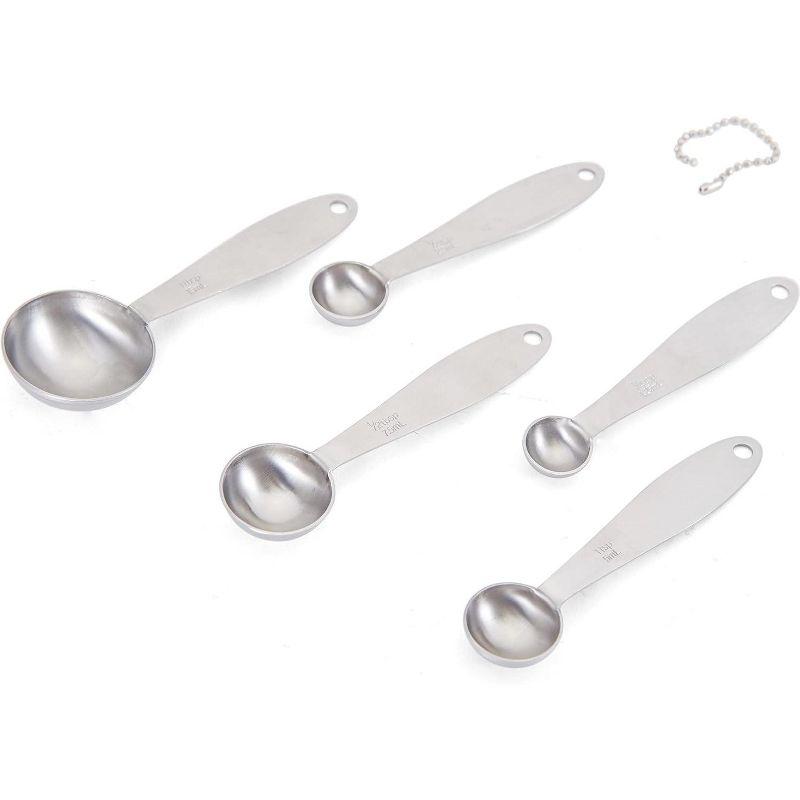 Farberware 5203589 Professional Stainless Steel Measuring Spoons, Set of 5