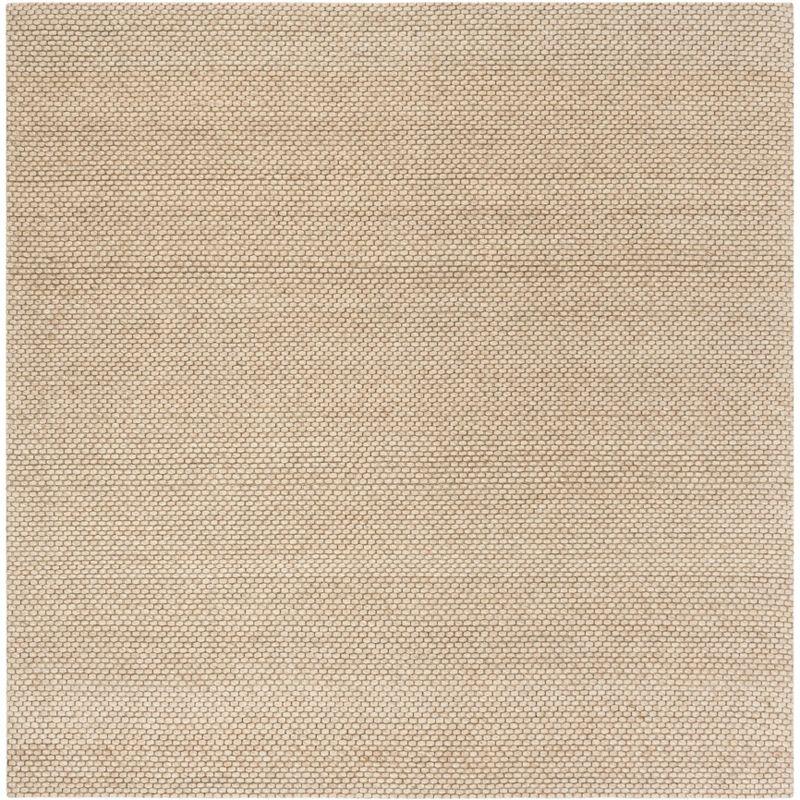 Natura NAT801 Hand Woven Indoor Area Rug - Beige - 4'x4' - Safavieh