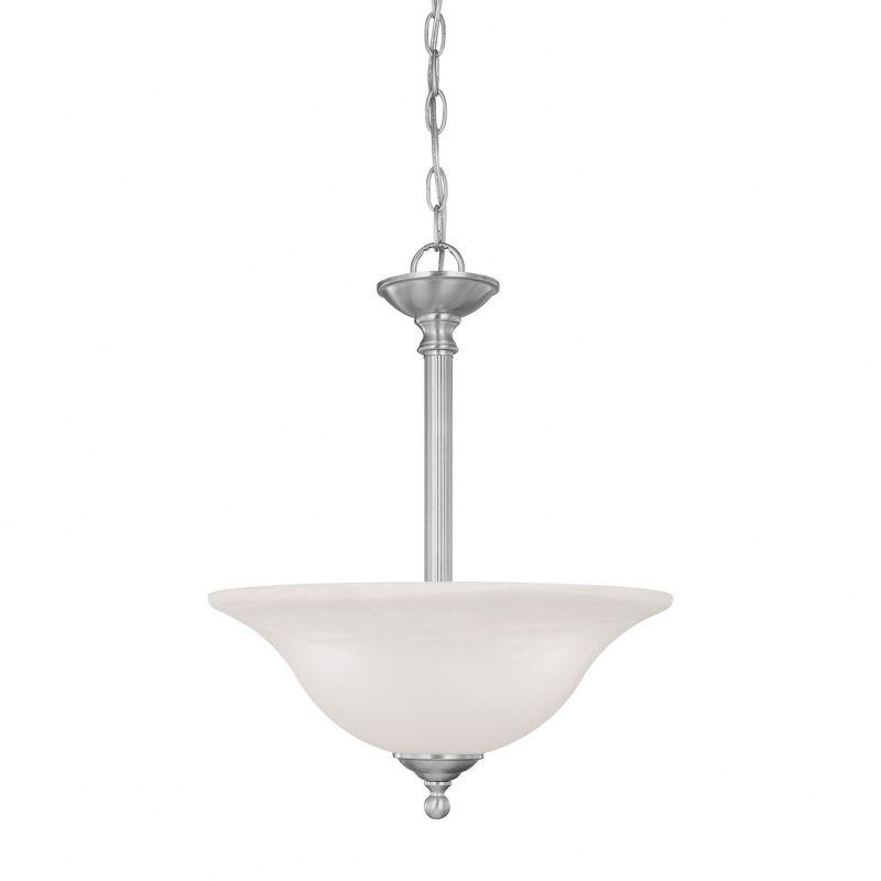 Thomas Lighting Riva 3 - Light Pendant in  Brushed Nickel