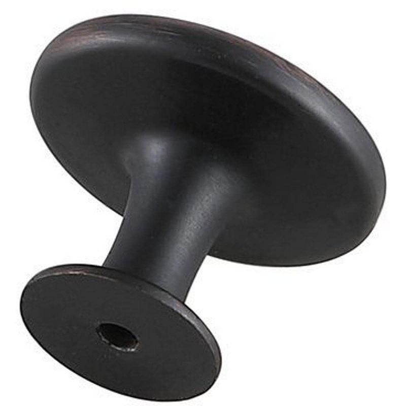 Elegant Lighting Logyn 1.3Inch Diameter Oil-rubbed Bronze Mushroom Knob Multipack (Set of 10)