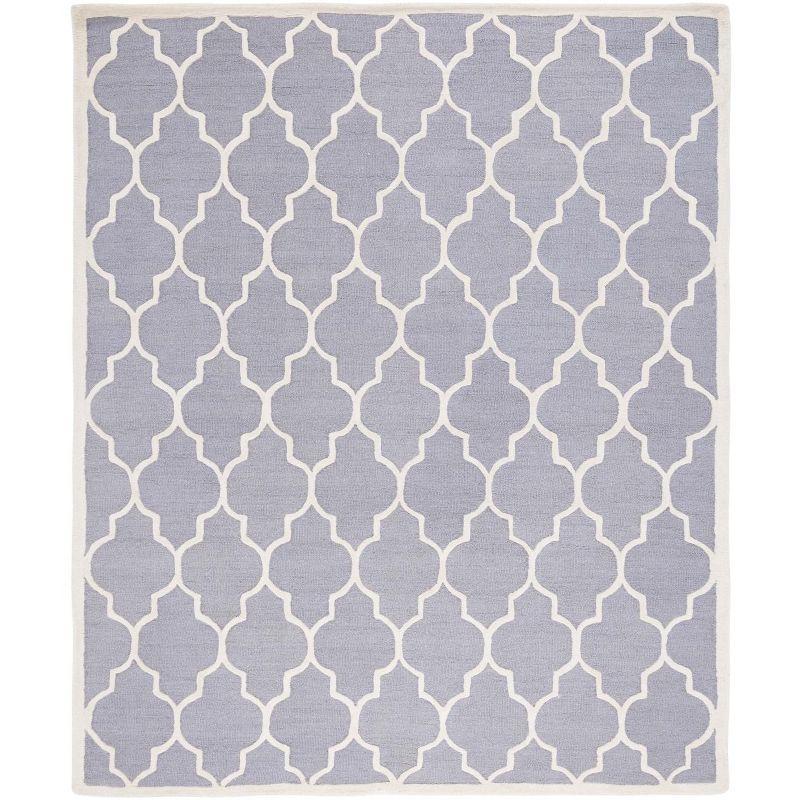 Cambridge CAM134 Tufted Indoor Area Rug - Silver/Ivory - 8'x10' - Safavieh