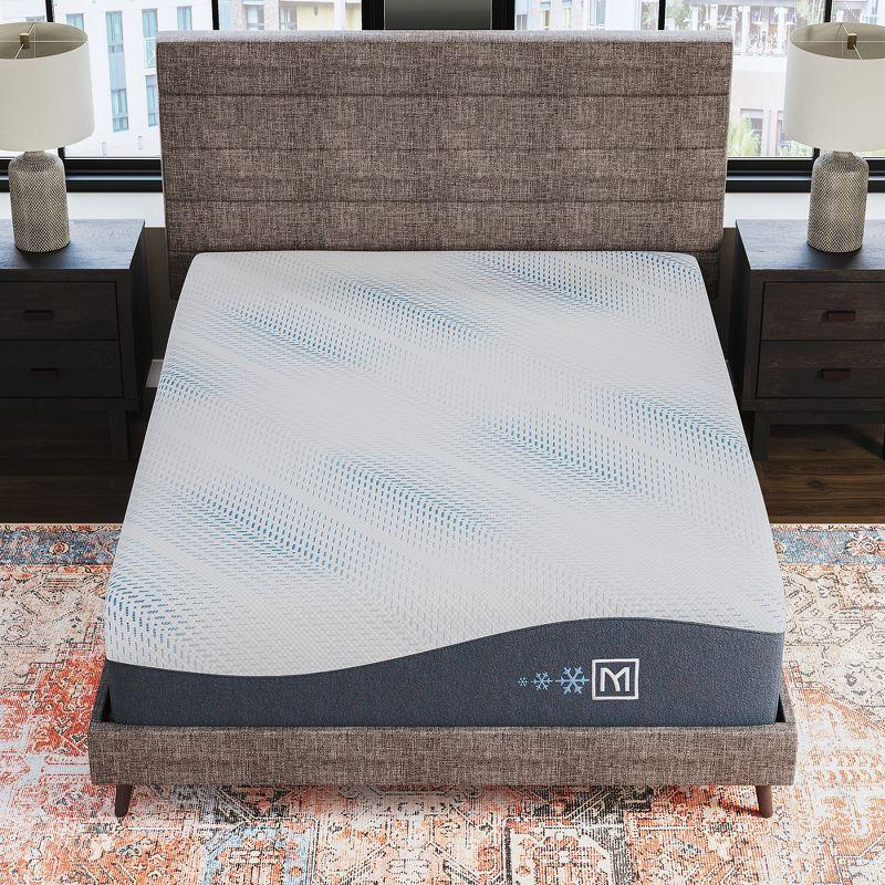 California King Gel Memory Foam Innerspring Adjustable Bed