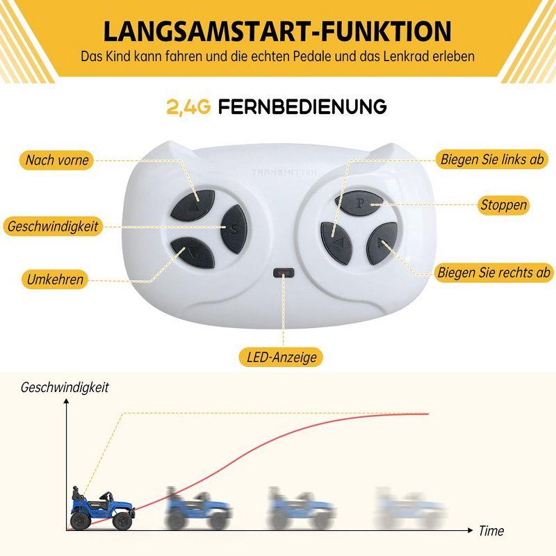 Ride on Truck Car 12V Kids Electric Vehicles with Remote Control
