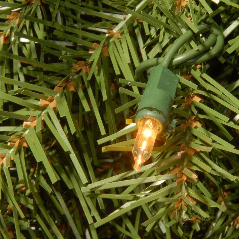 42" Prelit Norwood Fir Christmas Wreath White Lights - National Tree Company