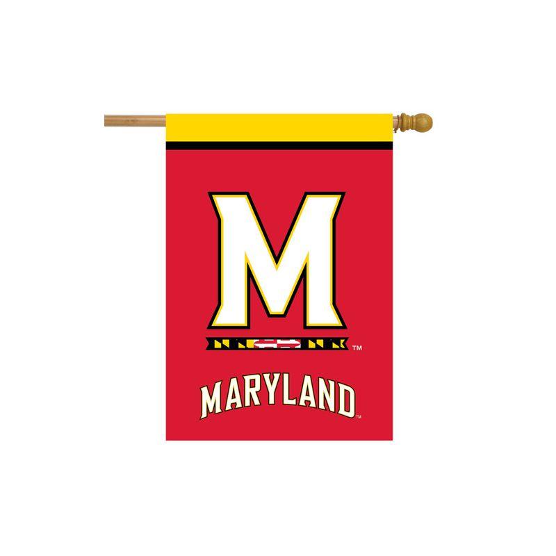 Maryland Terrapins Red and Yellow Polyester House Flag