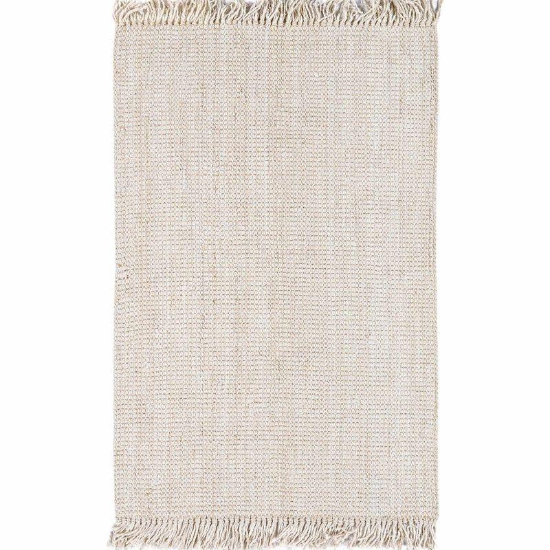 Hauteloom Moncton Handmade Jute/Sisal Beige Area Rug