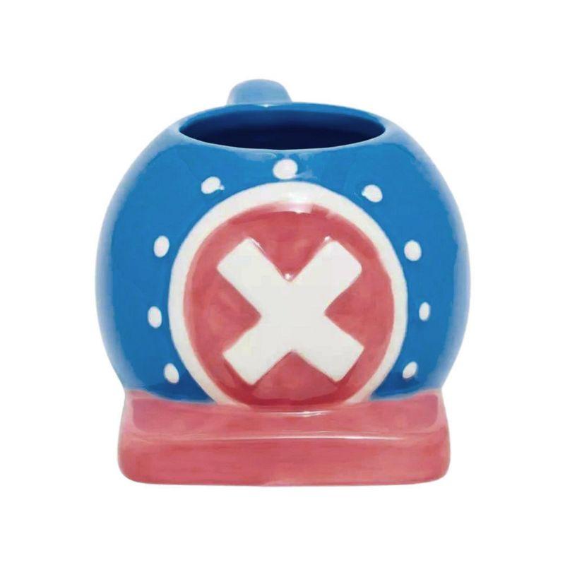 Chopper's Hat Blue and Pink Ceramic 14oz Mug