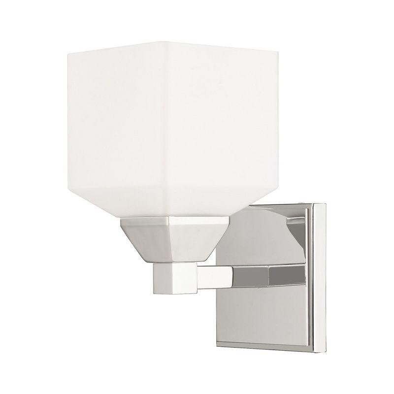 Livex Lighting Aragon 1 - Light Sconce in  Polished Chrome