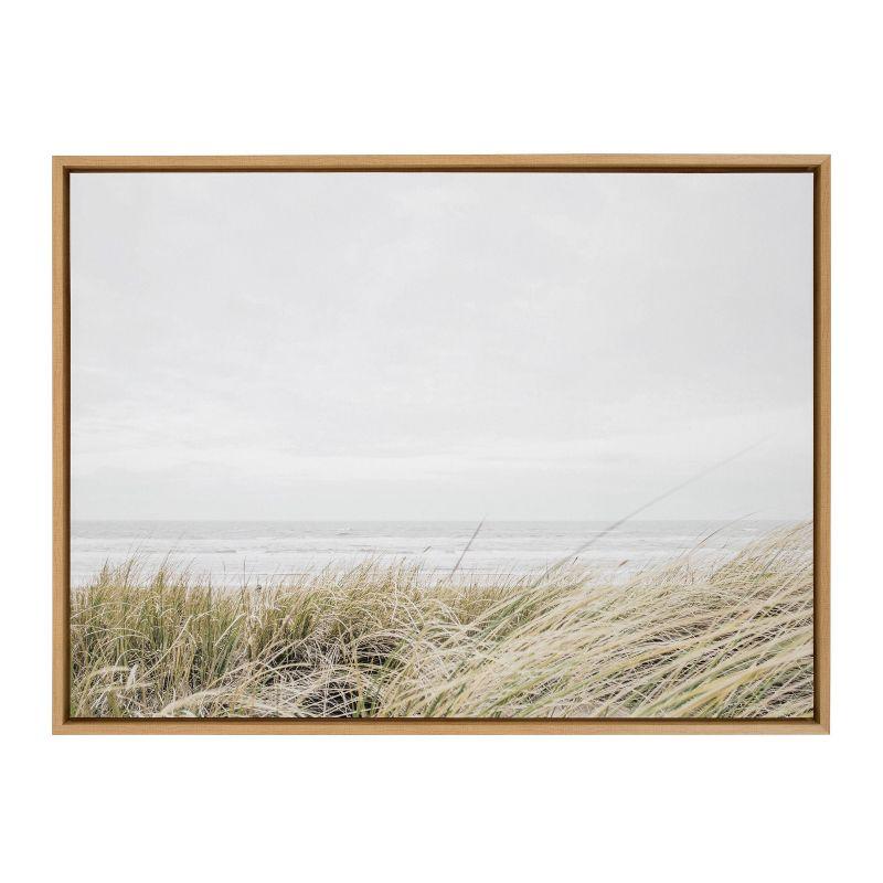 Sylvie East Beach Framed Canvas by Amy Peterson Art Studio - Kate & Laurel All Things Decor