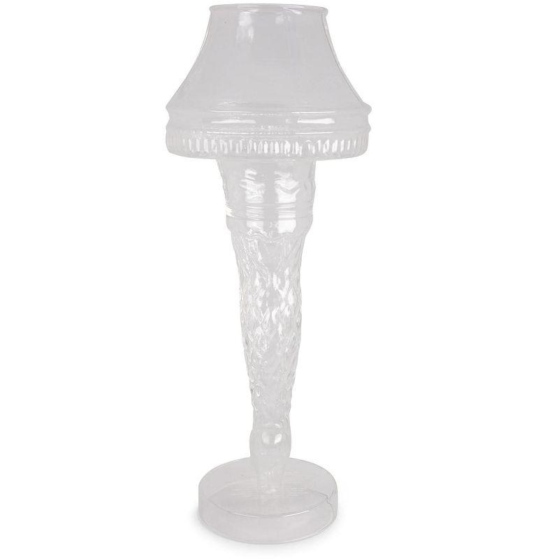 Silver Buffalo A Christmas Story Leg Lamp Molded Glass Cup | Holds 17 Ounces