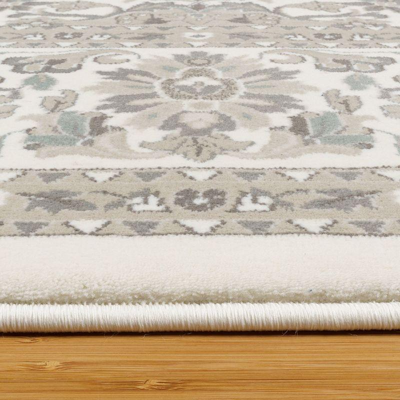 Gertmenian Majestic Vernon Traditional Oriental Floral Wide Border Area Rug