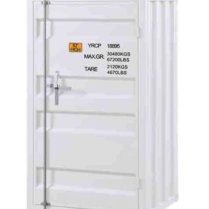 28" CargoChest Blue - Acme Furniture: Metal Storage Locker, No Assembly Required