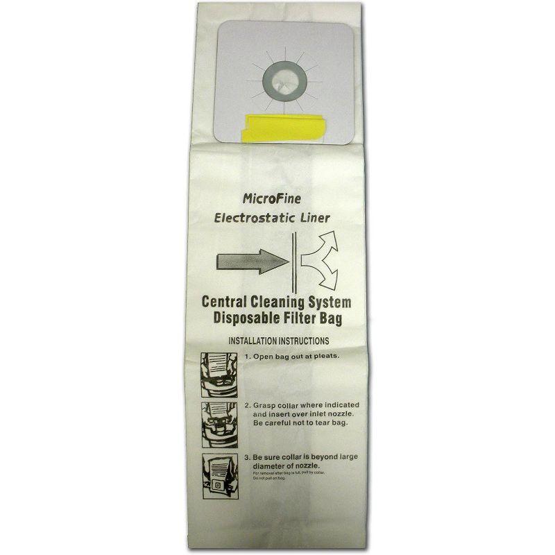 EnviroCare Replacement Micro Filtration Vacuum Cleaner Dust Bags made to fit Nutone Central Vacuums 3 Pack