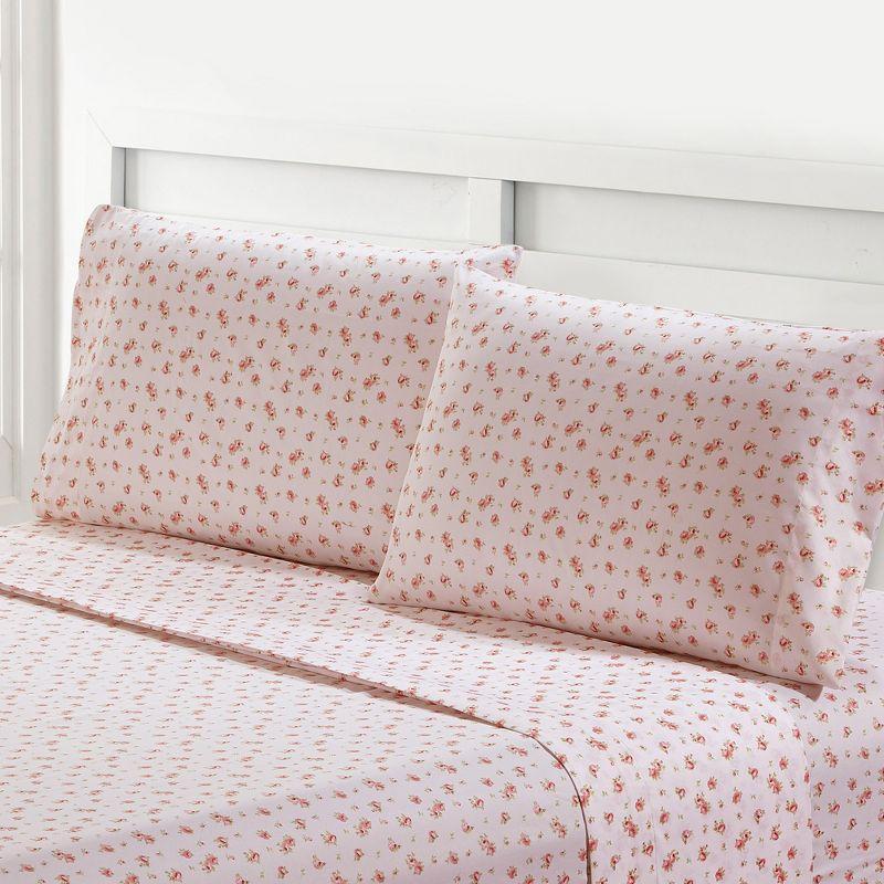 Modern Threads Sweet Rose Printed Sheet Set.