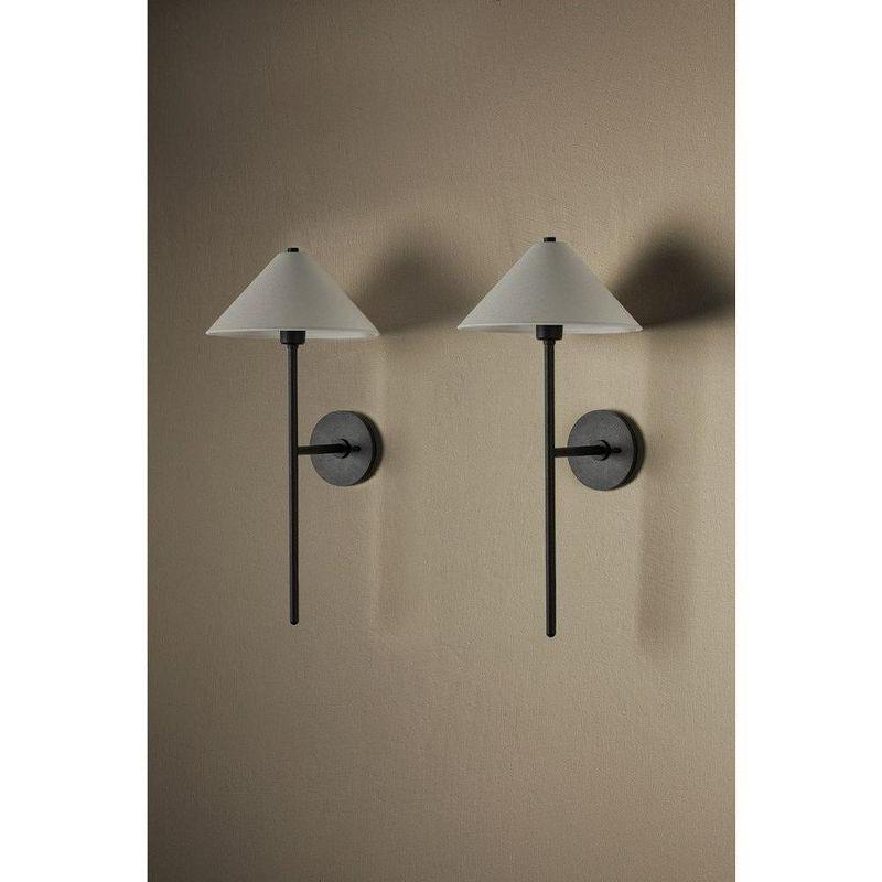 Cedar Sconce by Colin King x Troy Lighting - Black