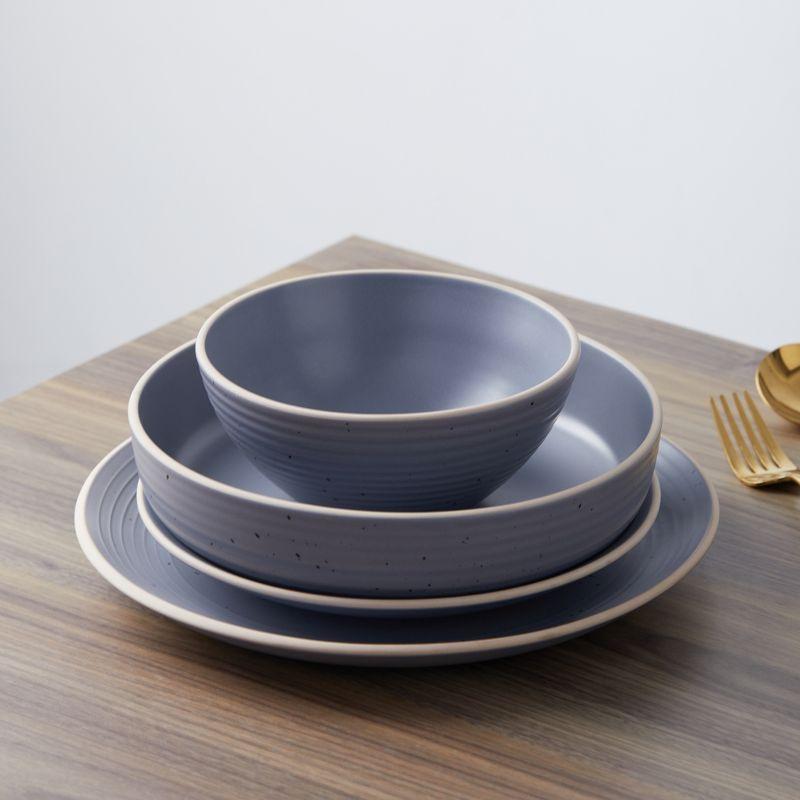 Stone Lain Lauren 32-Piece Stoneware Dinnerware Set, Service for 8