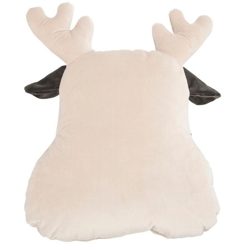 Reno Reindeer Reversible Throw Pillow