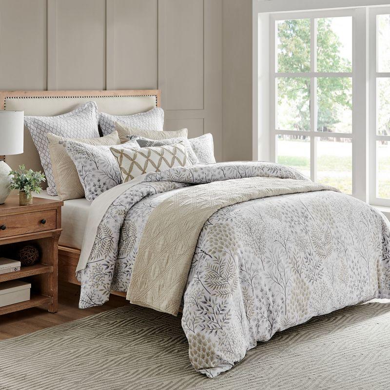 English Forest Natural Full/Queen Comforter Set - Levtex Home