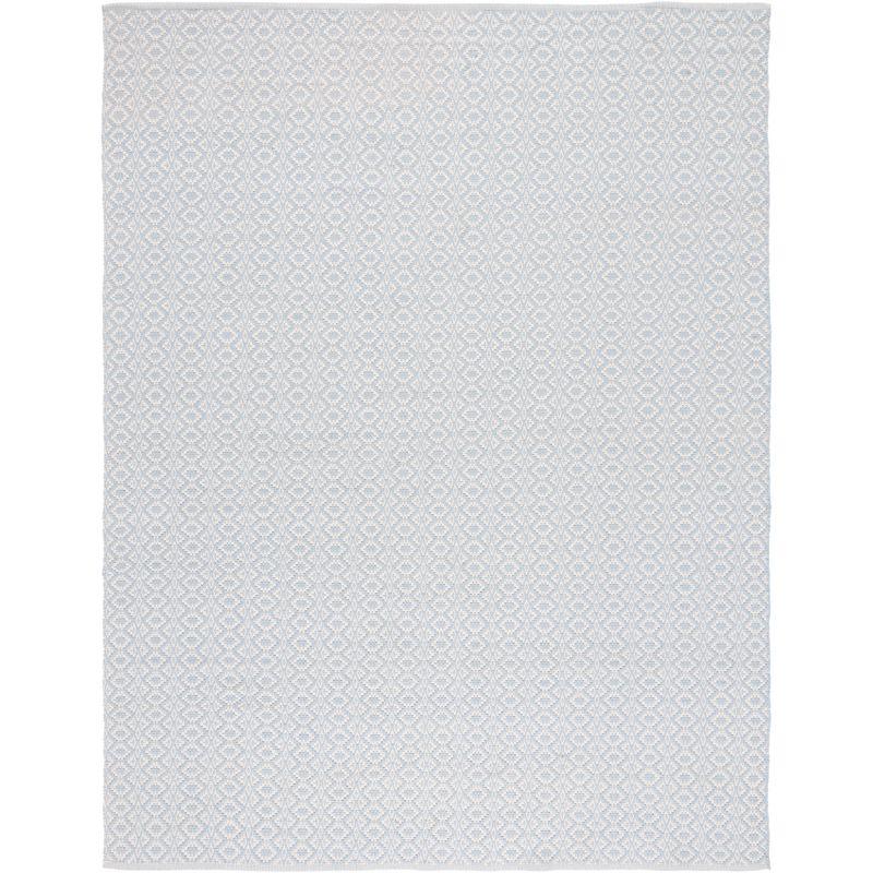 Montauk MTK716 Hand Woven Indoor Area Rug - Ivory/Light Blue - 8'x10' - Safavieh