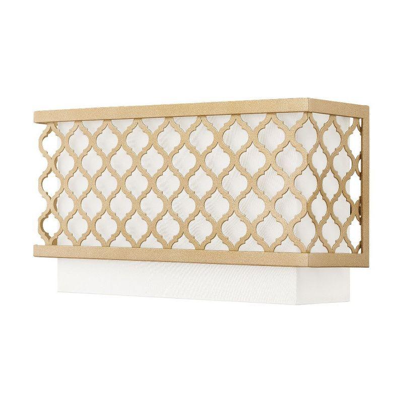 Livex Lighting Arabesque 2 - Light Wall Light in  Soft Gold