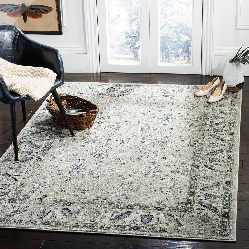 Charleston CHL413 Loomed Indoor Area Rug - Grey/Dark Grey - 8'x10' - Safavieh