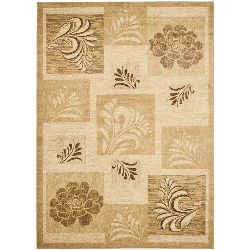 Lyndhurst LNH554 Power Loomed Area Rug - Ivory/Multi - 8'x11' - Safavieh
