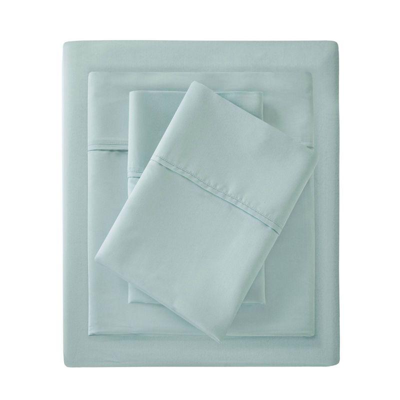 1500 Thread Count Seafoam Cotton Blend Pillowcase Set