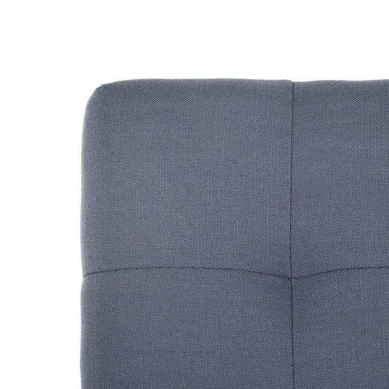 Nikita Counter Stool (Set of 2) - BST6303 - Navy/Espresso - Safavieh