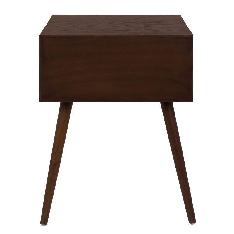 Kate and Laurel Finco Side Table with 2 Drawers