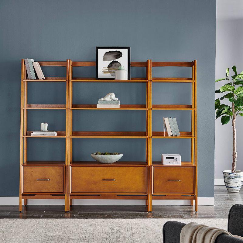 Stiles Wide Ladder Bookcase