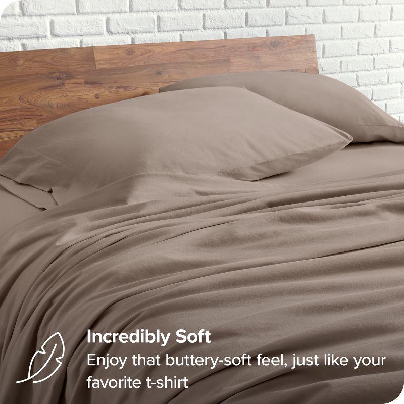 Bare Home Organic Cotton Jersey Sheet Set