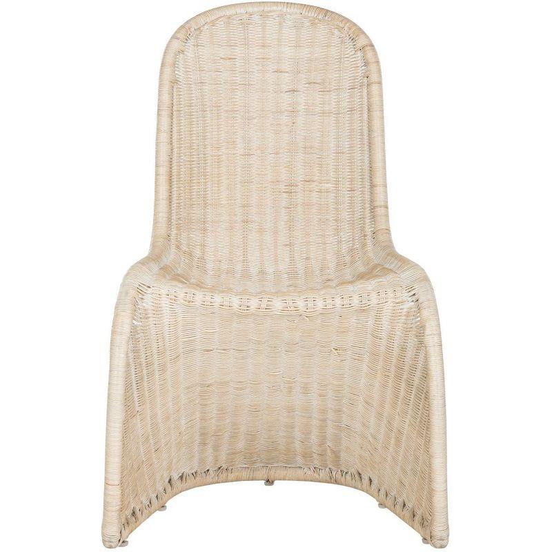Tana Wicker Side Chair (Set of 2) - SEA8009 - Natural White Wash - Safavieh