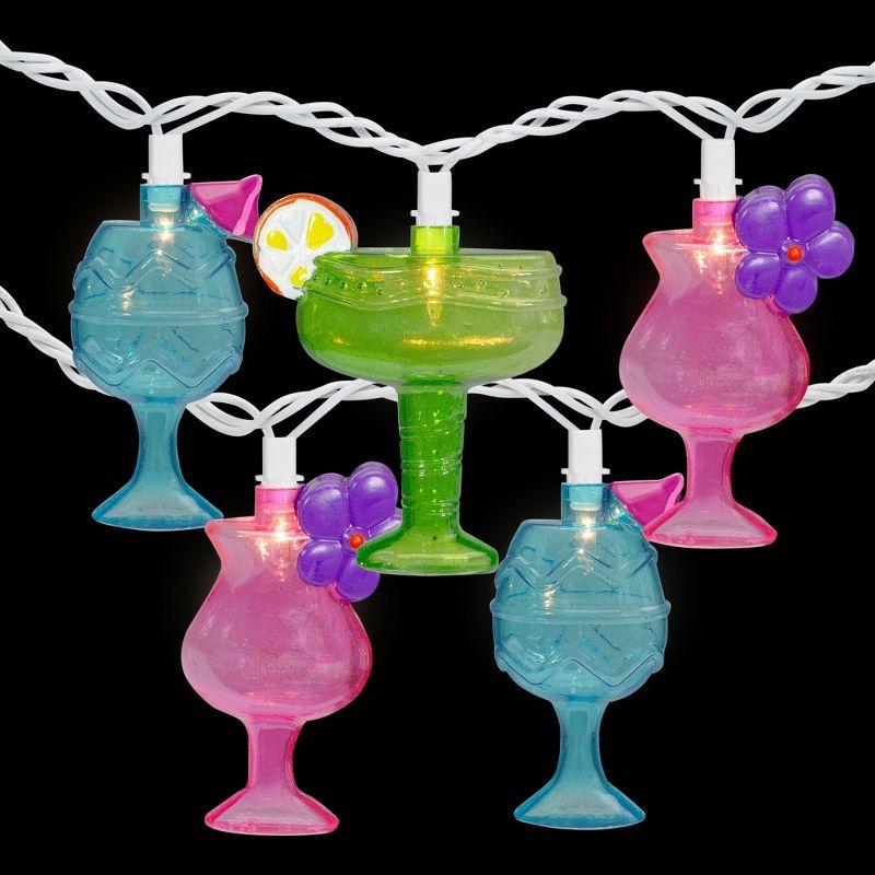 Cocktail Glasses 7ft String Lights
