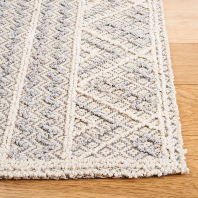 Trace TRC229 Hand Tufted Area Rug - Grey/Beige - 8'x10' - Safavieh.