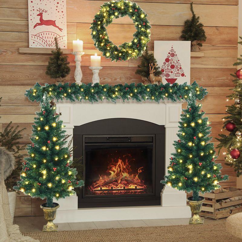 The Holiday Aisle® 4' Lighted Christmas Tree