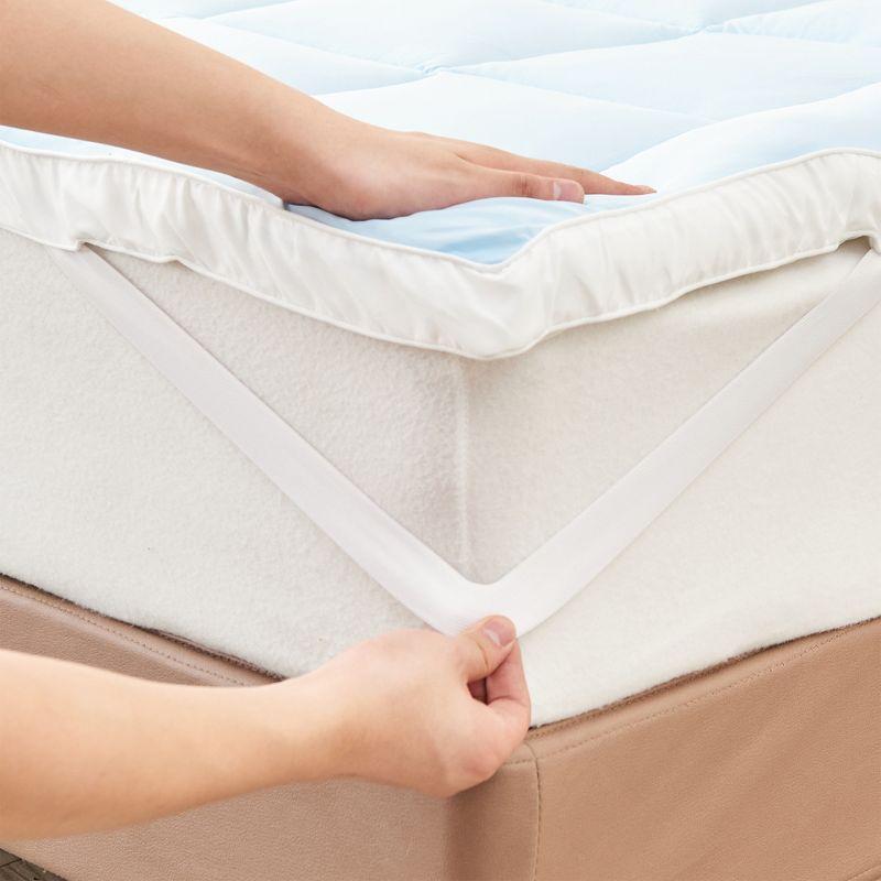 Cooling Ultra-Soft 2 Inch Thick Mattress Topper - Great Bay Home