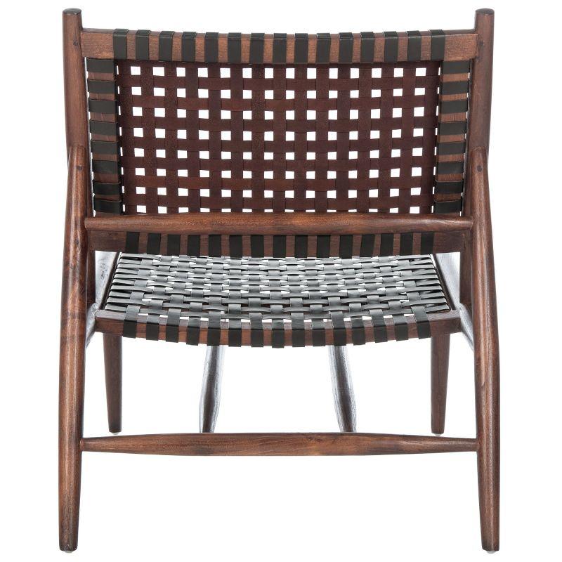 Soleil Accent Chair - ACH1001 - Brown/Brown - Safavieh
