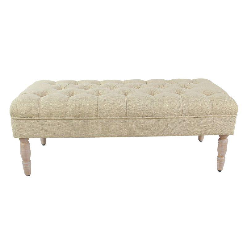 Classic Tufted Medium Bench - HomePop