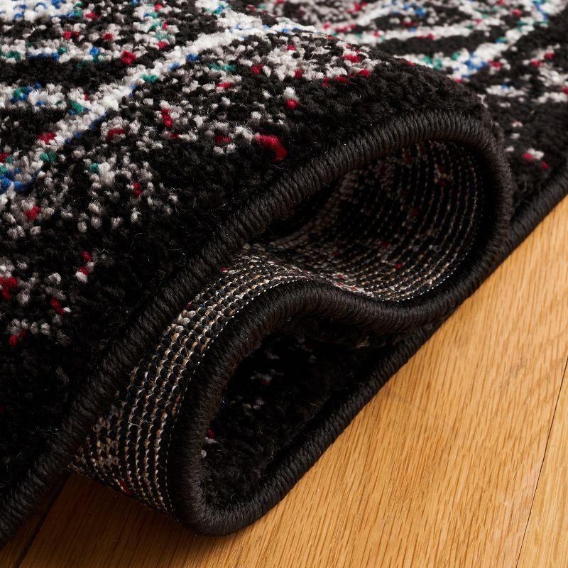 Vintage Hamadan VTH201 Power Loomed Accent Rug - Green/Black - 2'7"x5' - Safavieh.