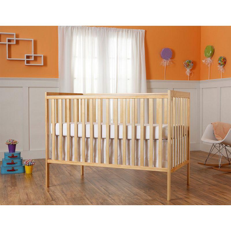 Dream On Me Greenguard Gold & JPMA Certified Synergy 5 in 1 Convertible Crib, Natural