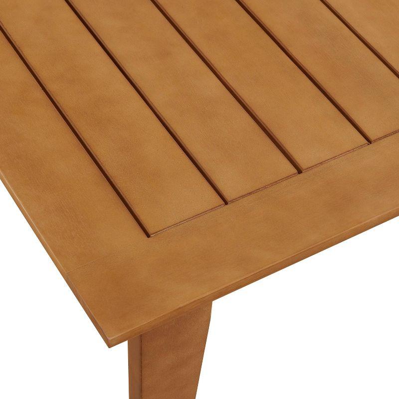 Alaterre Furniture Barton Eucalyptus Wood Rectangle Outdoor Dining Table