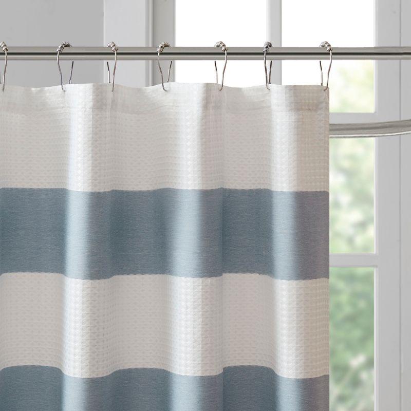 Striped Single Shower Curtain