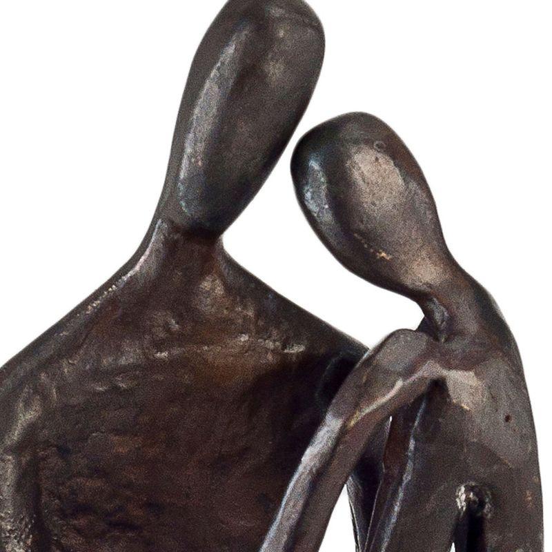 Danya B Small Couple Embracing Cast Bronze