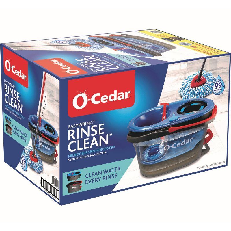 O-Cedar EasyWring RinseClean Spin Mop & Bucket System